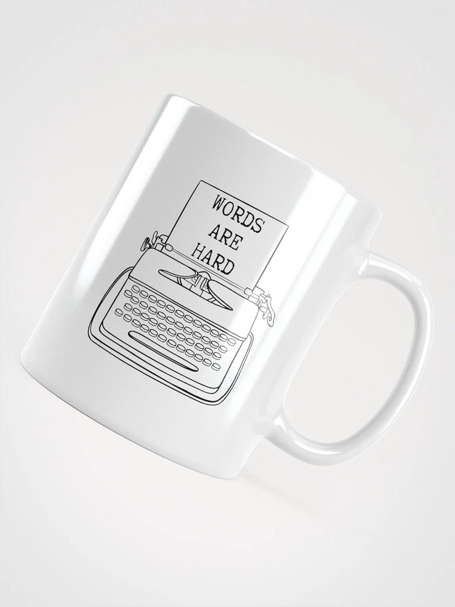 WORDS ARE HARD Mug product image (11)