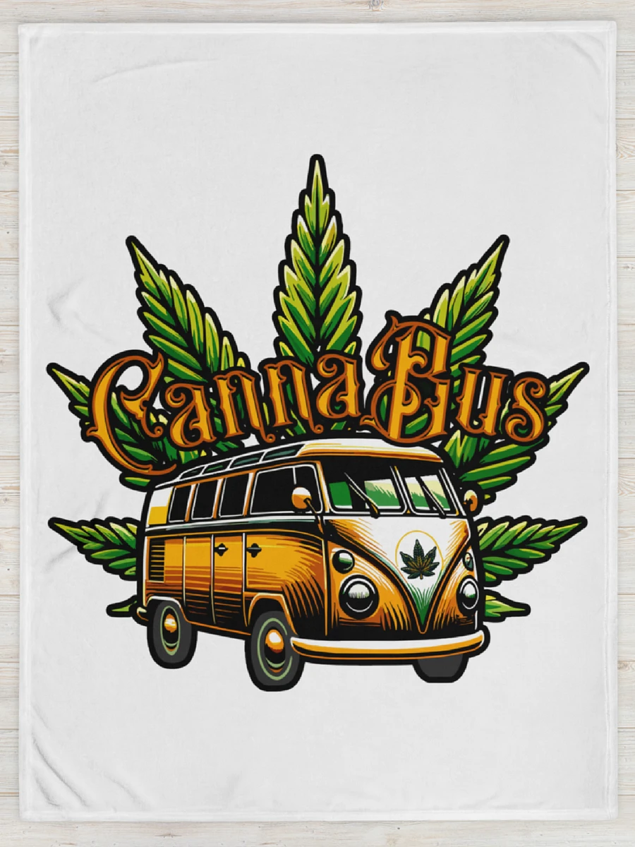 CannaBus Fleece Throw product image (1)