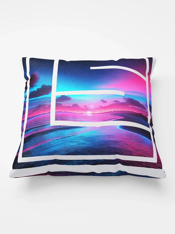 Neon Beach Pillow product image (2)