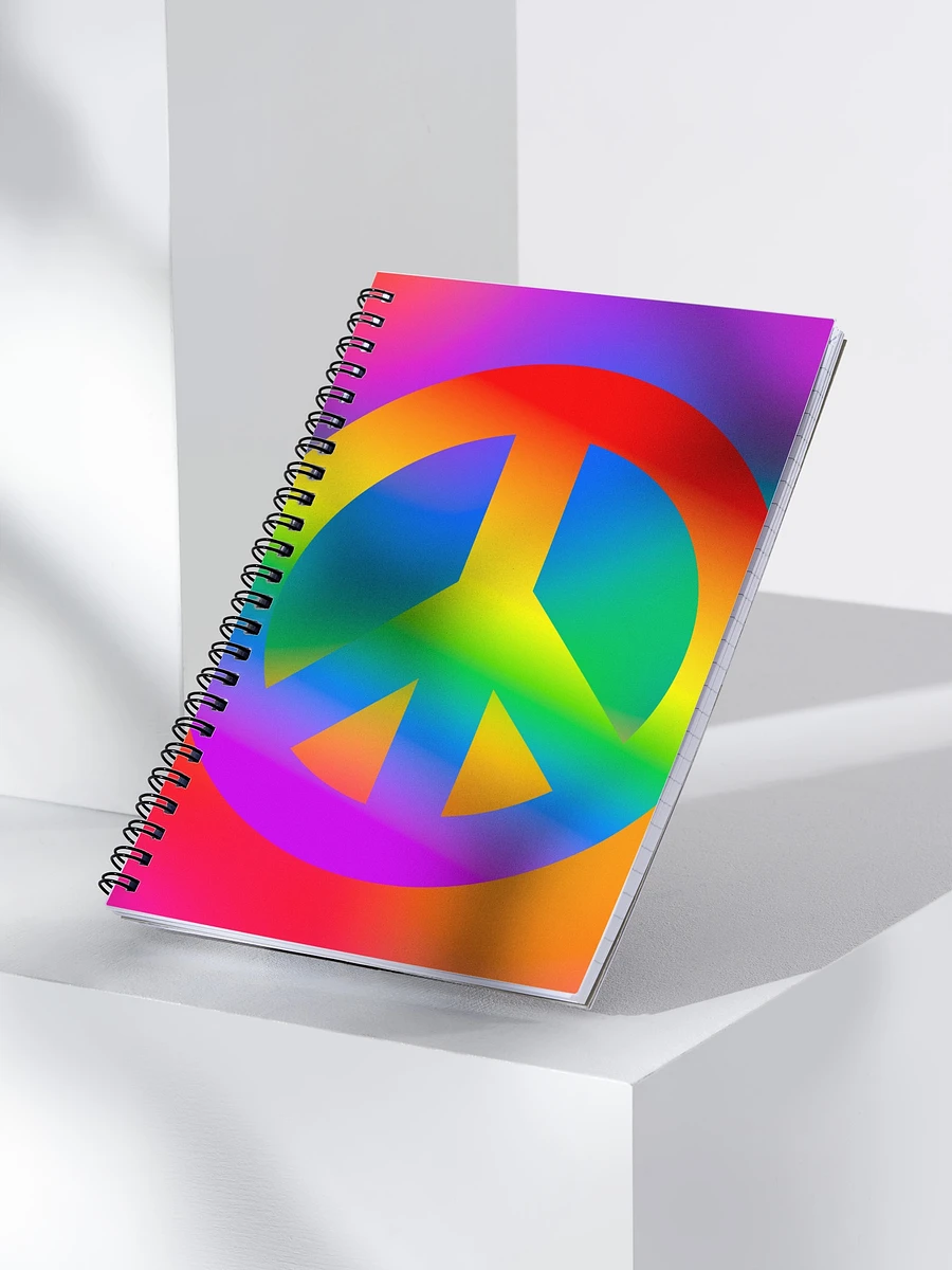 Peace Rainbow Notebook product image (4)