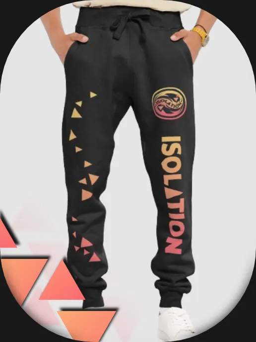 ISOL▲TION — 2024 LOGO — SWEATPANTS #1A product image (1)