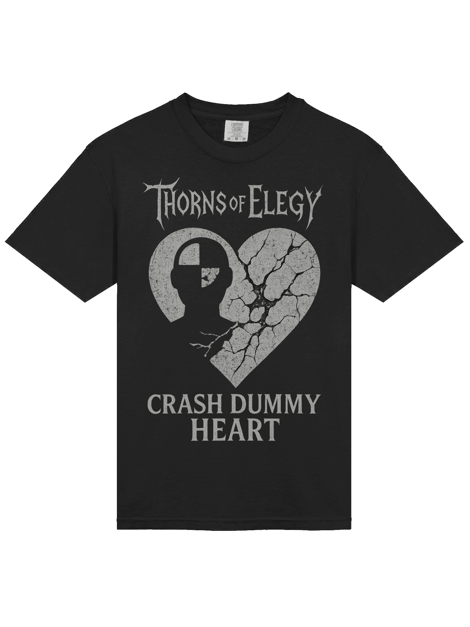 Crash Dummy Heart Tee – Thorns of Elegy product image (3)