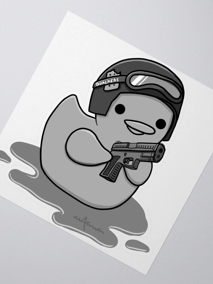 Flashback SGT Quackers Sticker product image (2)