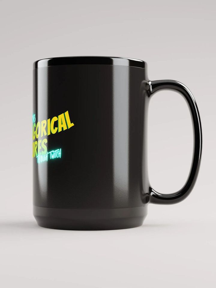 Black Channel Mug 15oz (colour logo) product image (1)