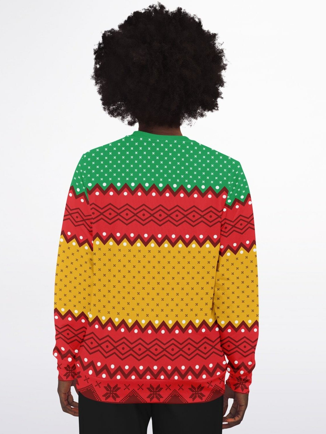 "Don't Touch My Present" Hedgehog Christmas Sweatshirt | Funny Holiday Gift Guard Sweater | Christmas Party Outfit product image (4)