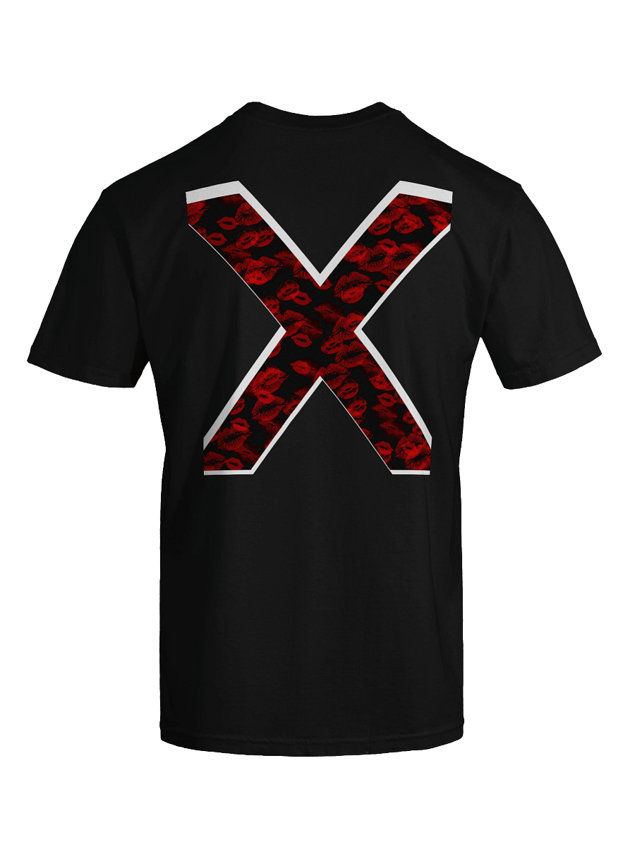 Black X Red Lipstick Kisses | Shirt product image (4)