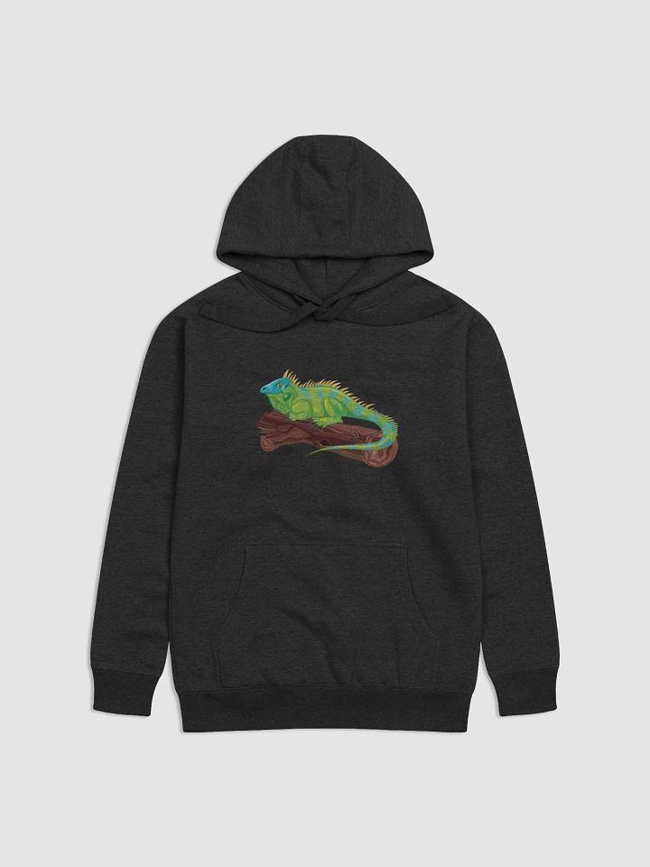 Vibrant Iguana Resting Premium Hoodie product image (1)