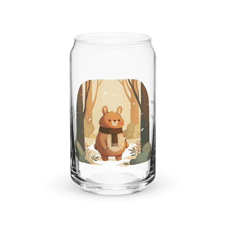 Cozy Bear Can-Shaped Glass product image (2)