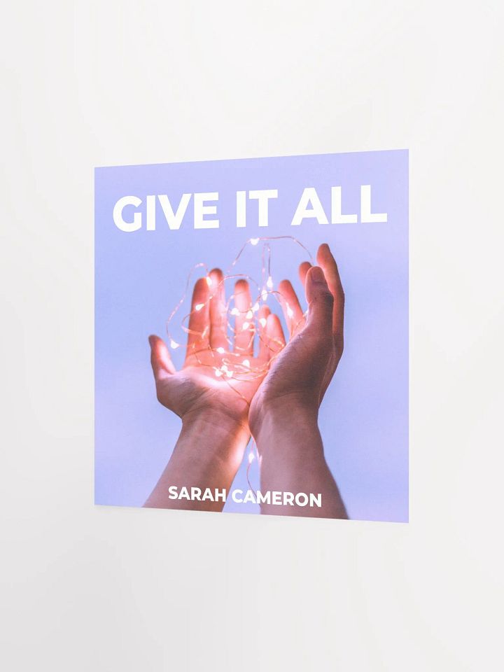 Give it All Poster product image (2)