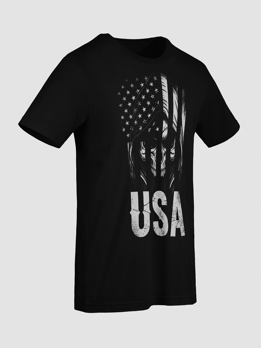 The Dawnbreaker's Patriotic Skull USA T-Shirt product image (9)