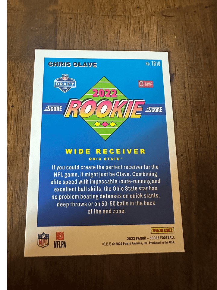 Rookie Chris Olave product image (2)