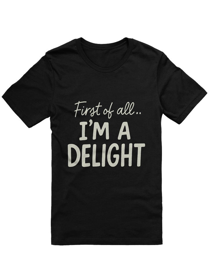 Delightful Statement Bella+Canvas T-Shirt product image (3)
