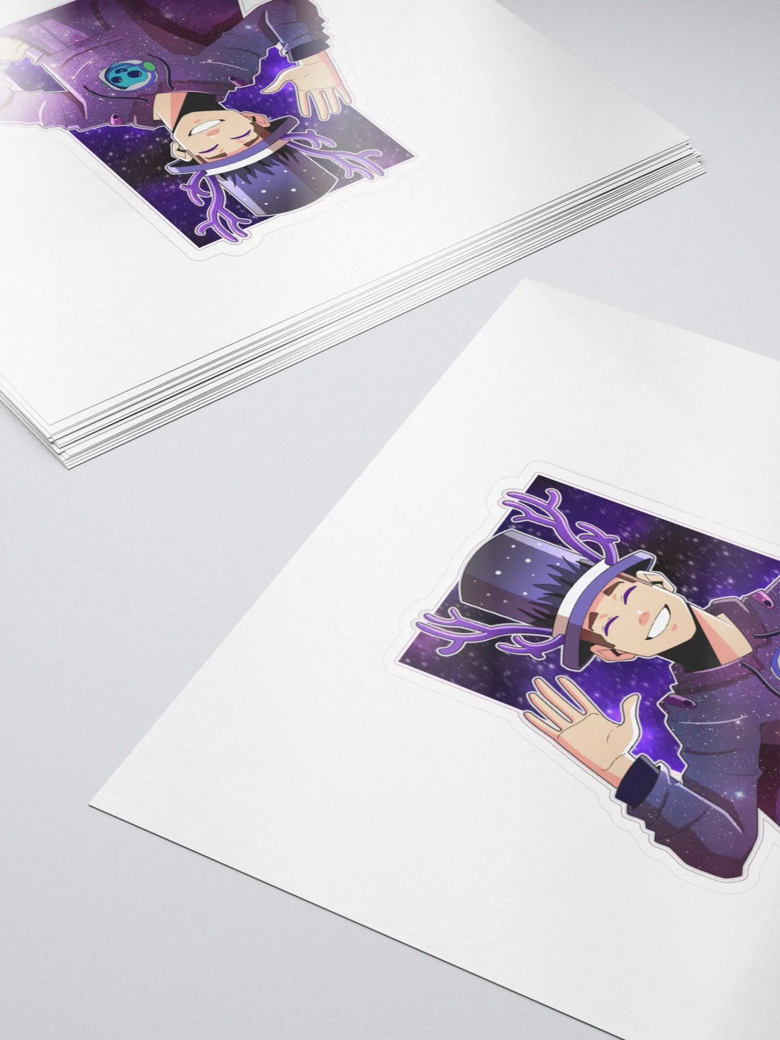 SlimeTB Galactic Kiss Cut Sticker product image (5)