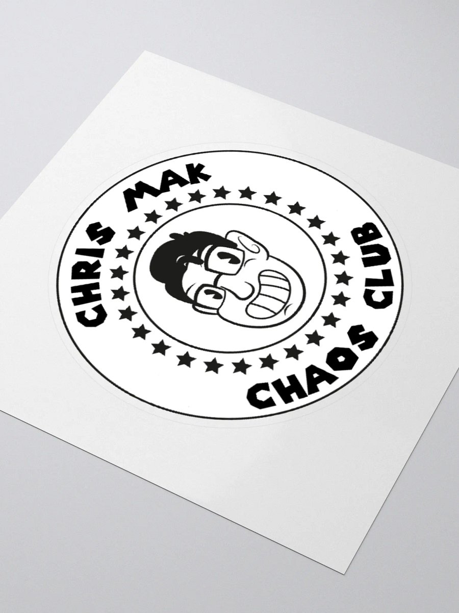 CHAOS CLUB STICKER product image (12)