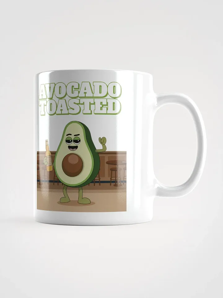Avocado Toasted Funny White Mug product image (7)