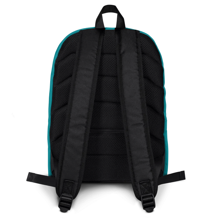 🌊 BOURNE to Backpack – Coastal Cool with BRN.2C.C.™ Vibes 🎒| Blue Logos | Blue Stripes product image (2)