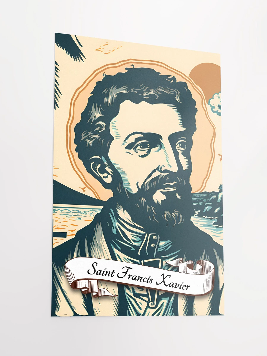 Saint Francis Xavier Patron Saint of Foreign Missions and Missionaries, Matte Poster product image (4)