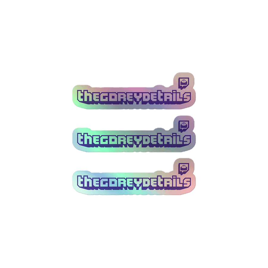 TTV Purple - Kiss-Cut Holographic Sticker Sheet product image (1)