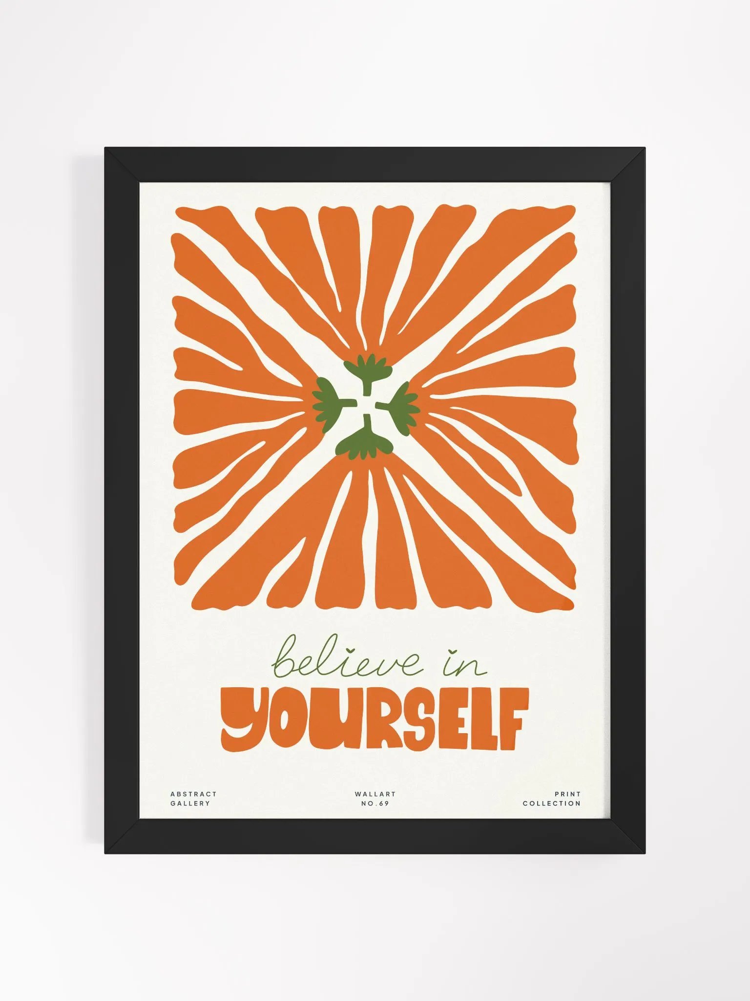 Believe in Yourself - Framed Poster product image (1)