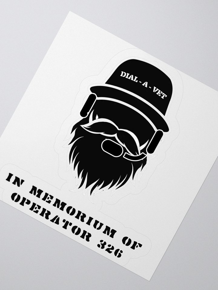 Dial - A - Vet Operator 326 Sticker product image (2)