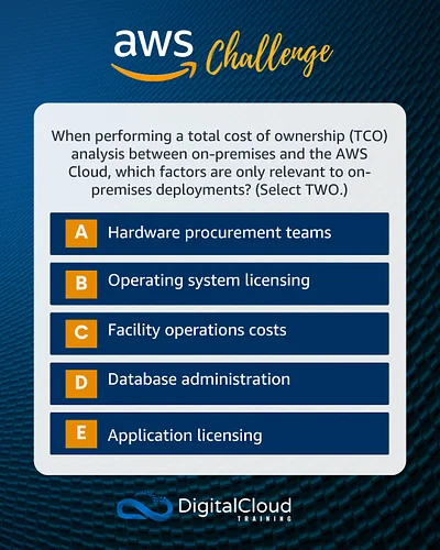 📣 AWS CHALLENGE - Test your Knowledge

Know the answer? Post it in the comments below! 🙋