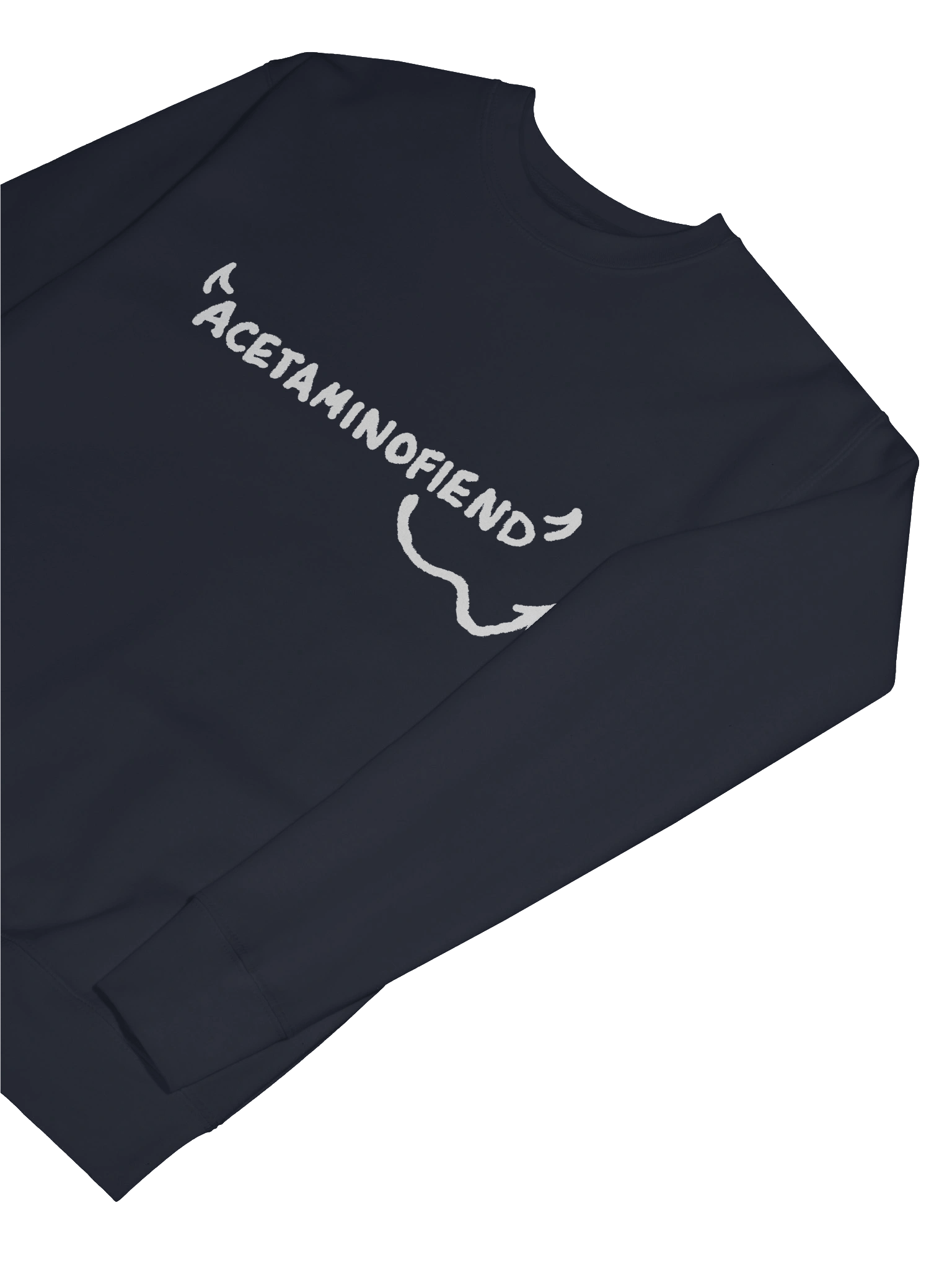 ACETAMINOFIEND handwritten crewneck product image (38)