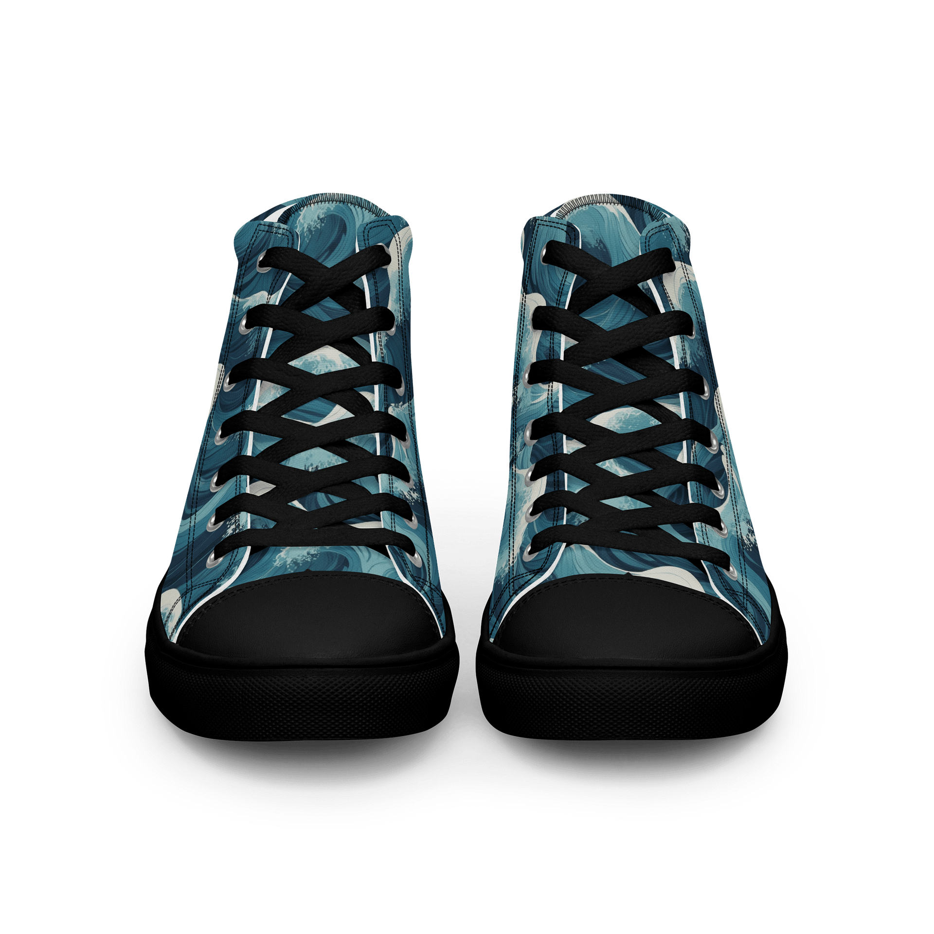 Retro Wave Women's High Top Sneakers product image (3)