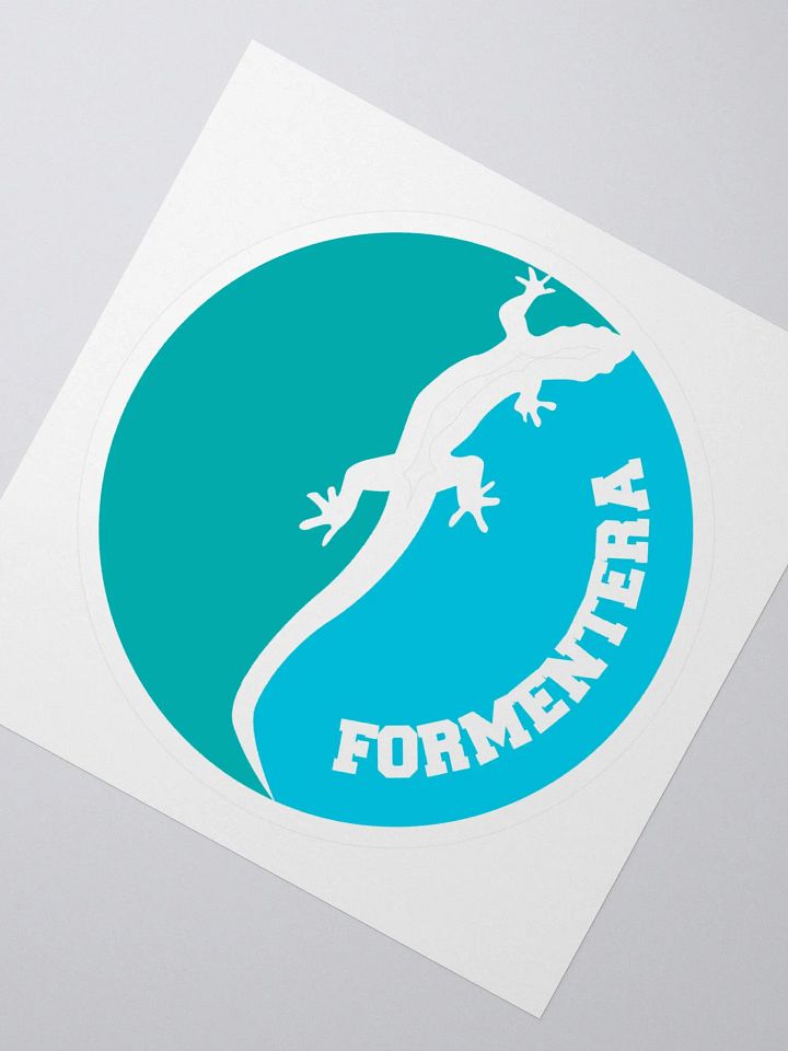 Formentera Lizard Art Sticker product image (2)