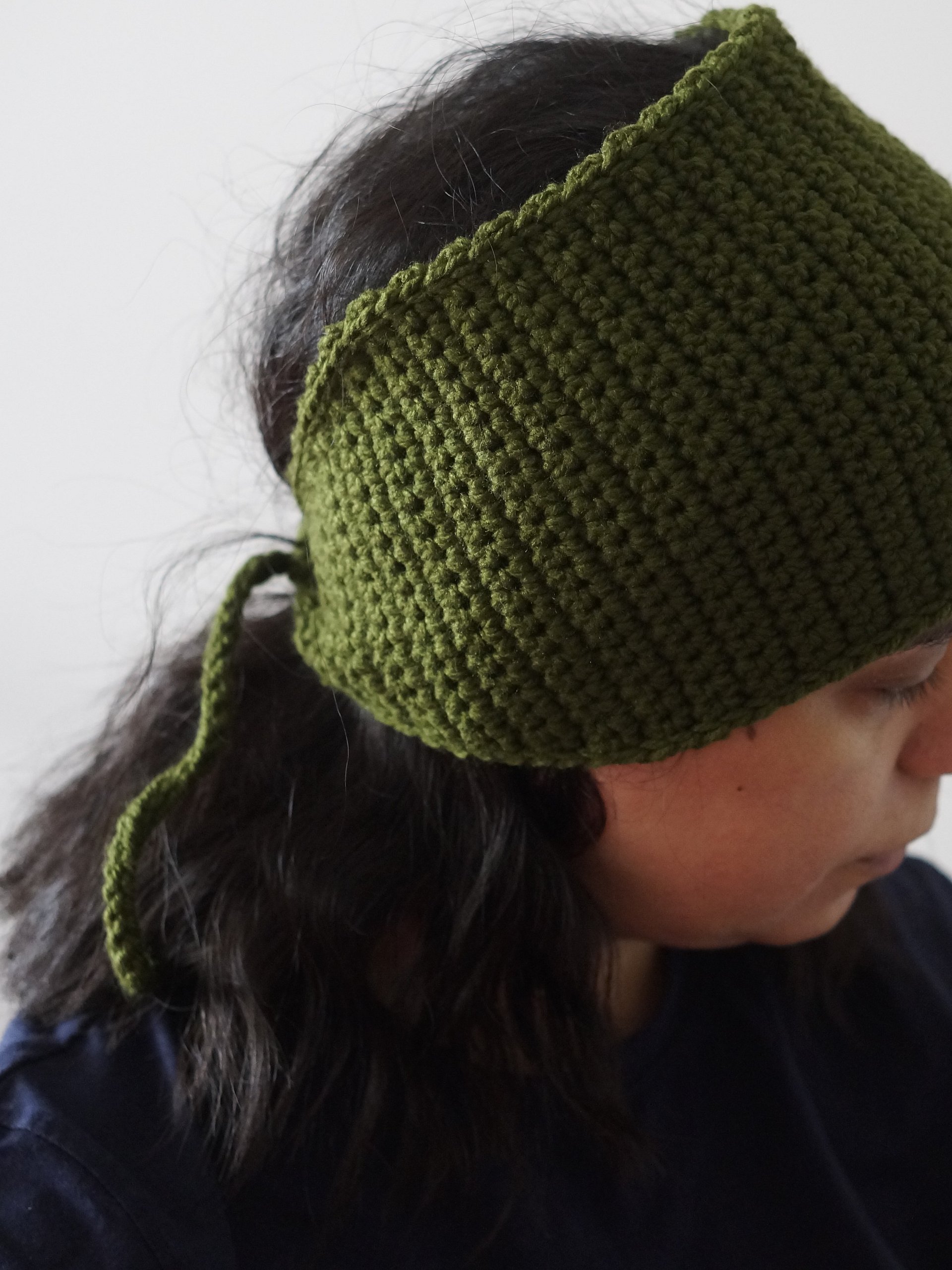 French beanie hood Crochet pattern product image (4)