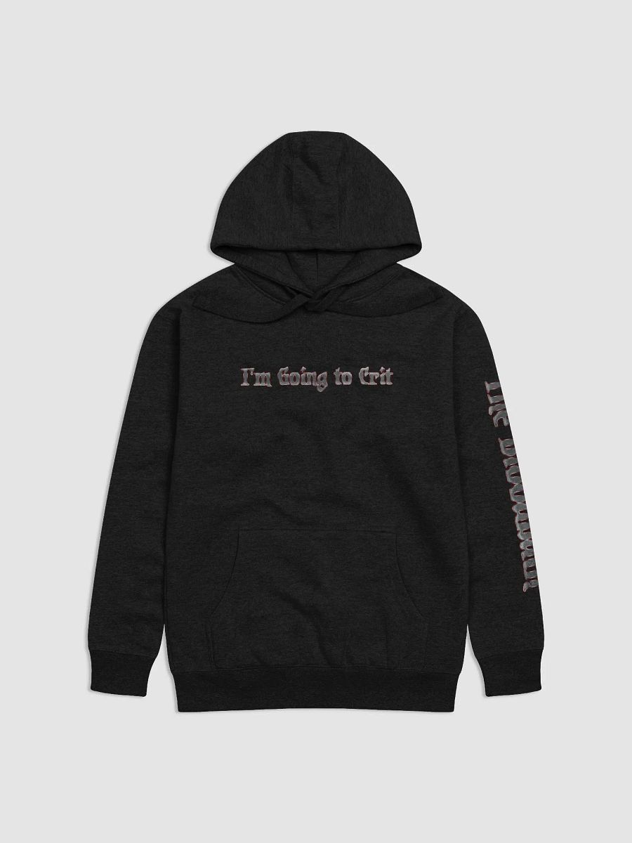 Bloodbath Crit Hoodie Text Sleeve product image (1)