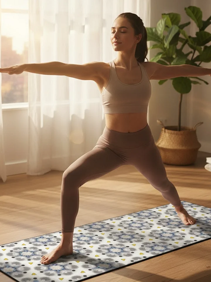 Symmetrical Serenity Yoga Mat product image (1)