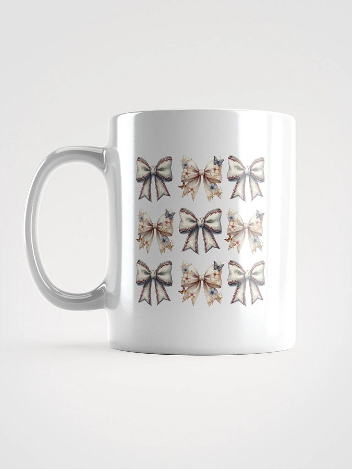 Spring Bows Baseball Butterfly Elegance Mug product image (1)
