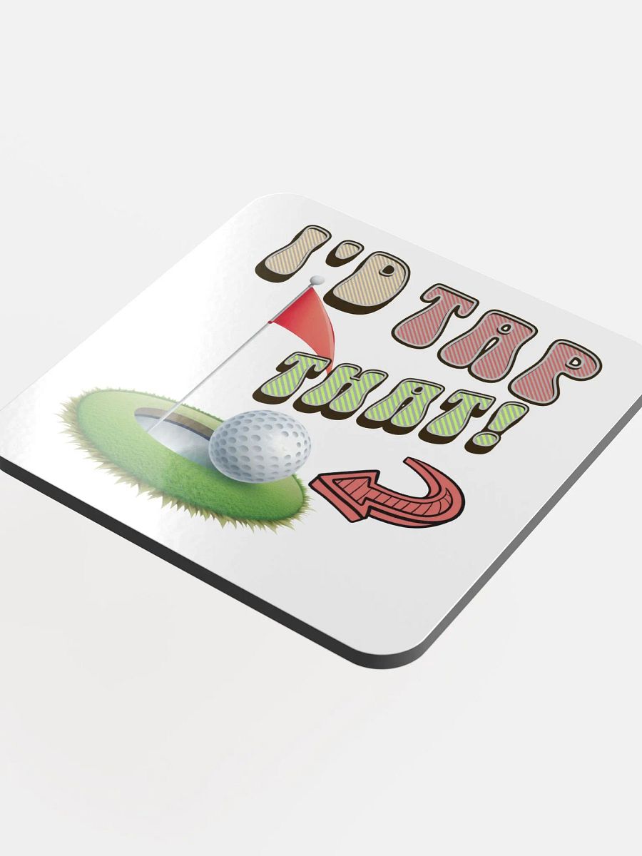 Id Tap That Golf Tee Time Tap Coaster product image (4)