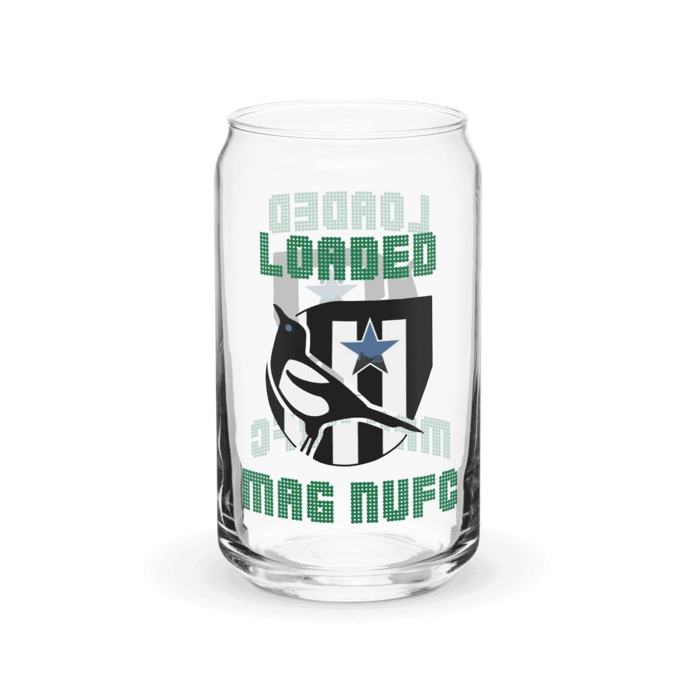 Loaded Mag NUFC #CANS Shaped Glassware Set product image (10)