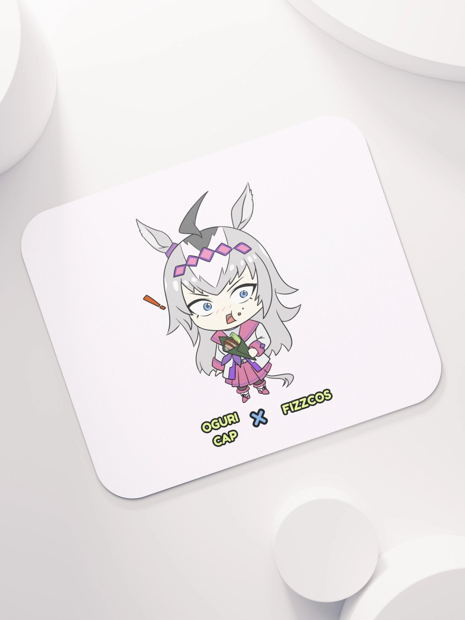 Oguri Cap X Fizzcos Mousepad product image (7)