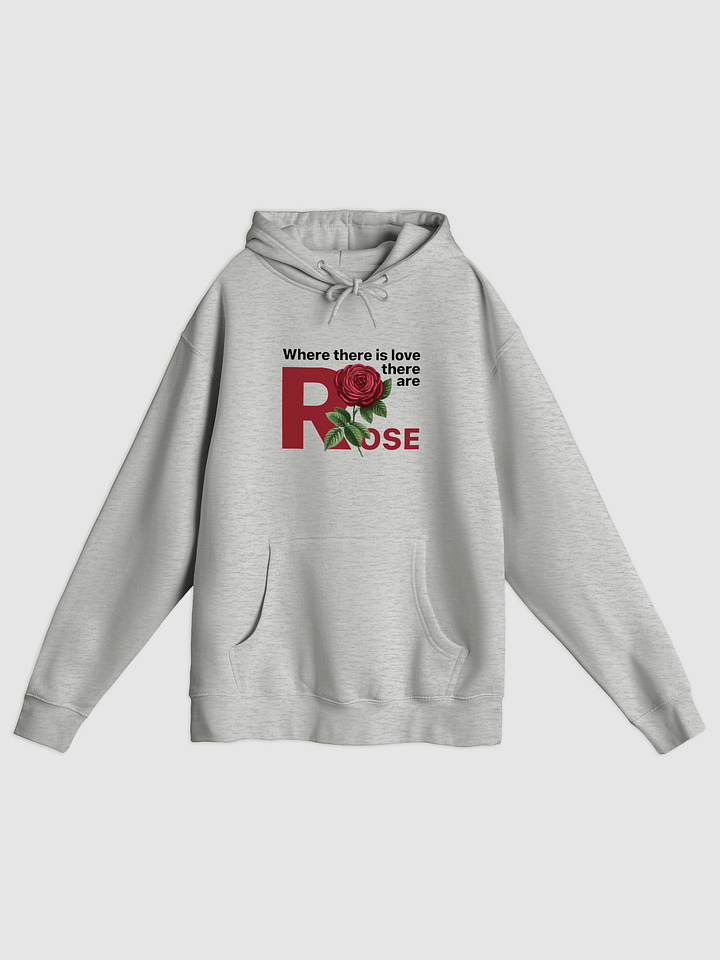 BUIII: Where there is love, there are rose Hoodie product image (1)