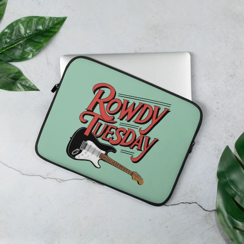 Rowdy Tuesday - Laptop Sleeve product image (2)