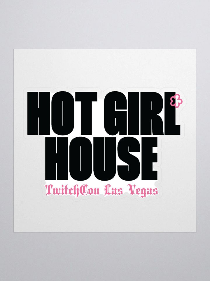 HGH TwitchCon Las Vegas Sticker White product image (1)