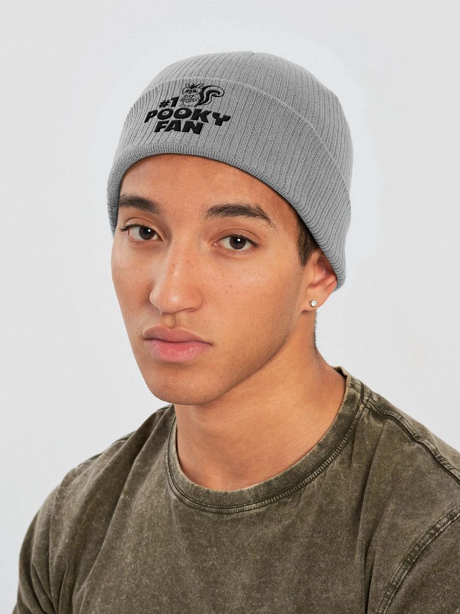 Organic Cotton Embroidered Beanie: Pooky Fan product image (3)