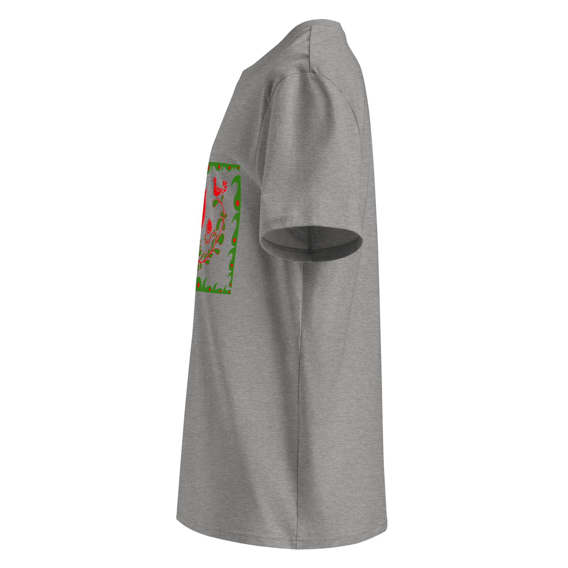 Hungarian Folk Art Red Tulip T-Shirt product image (3)