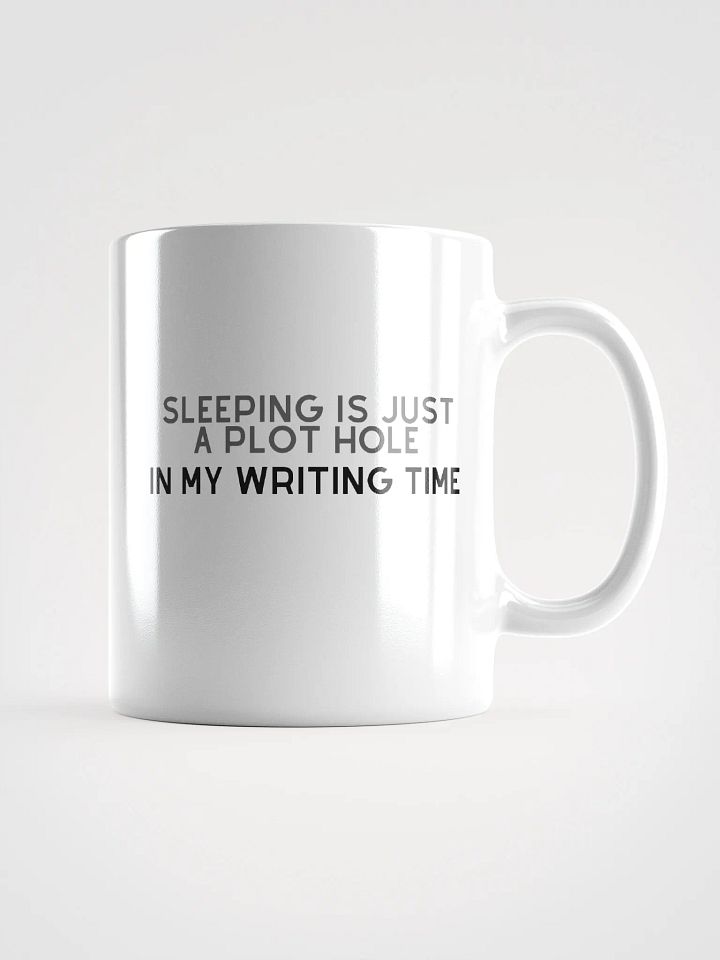 Plot Hole Writer's Mug product image (1)