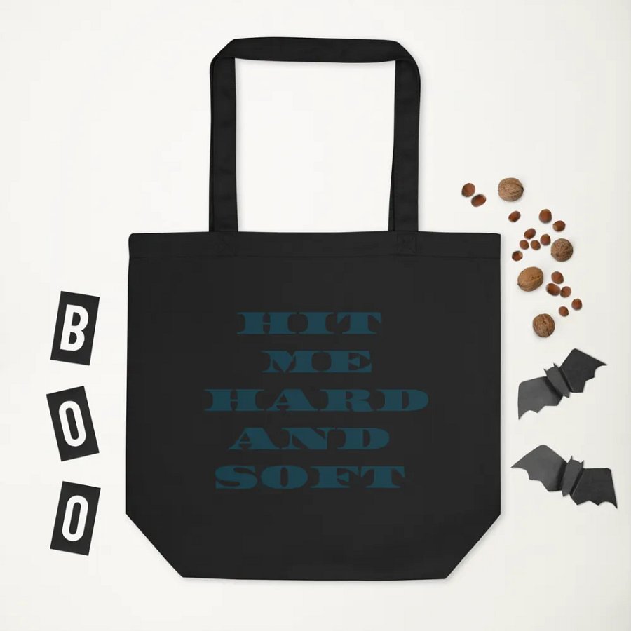 HIT ME HARD AND SOFT TOTE BAG product image (3)