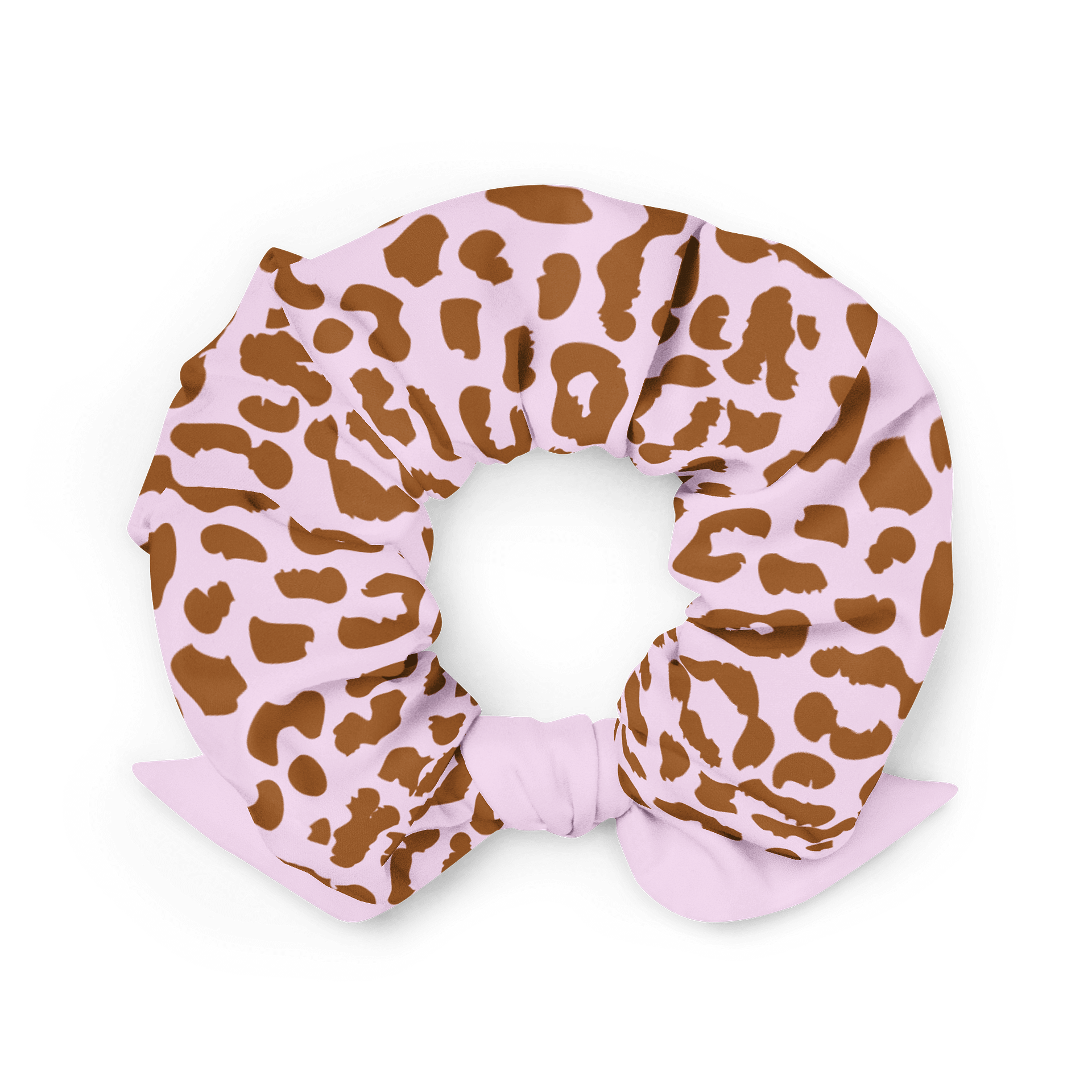 Wild Blush Leopard Print Scrunchie product image (2)