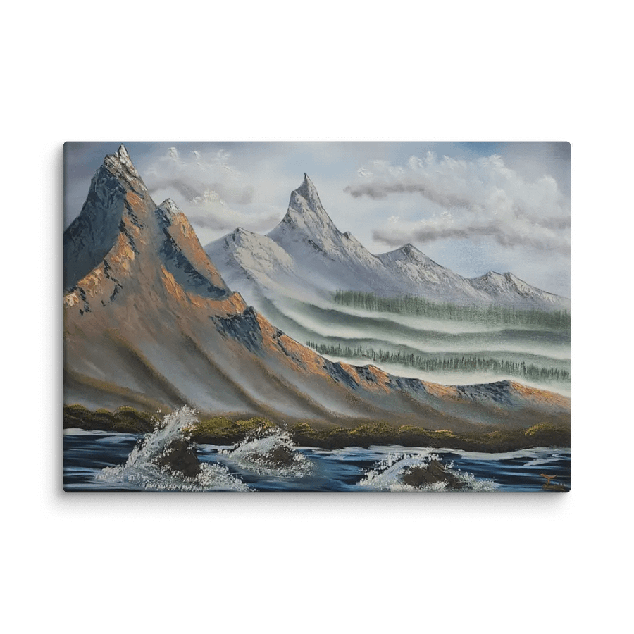 The River Peaks - CANVAS PRINT product image (1)
