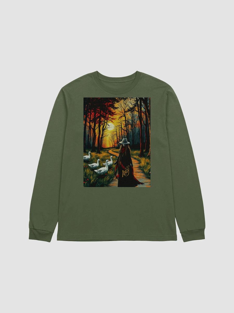 Mystical Forest Sunrise Long Sleeve Tee product image (1)