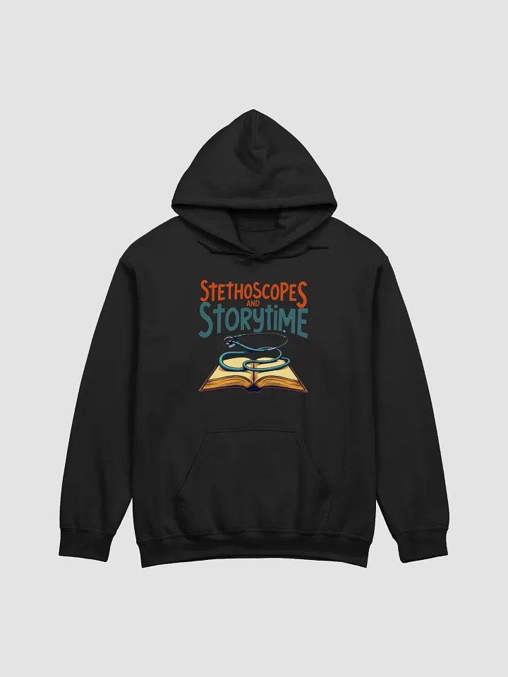 Stethoscope,book, and Storytime Classic Hoodie product image (10)