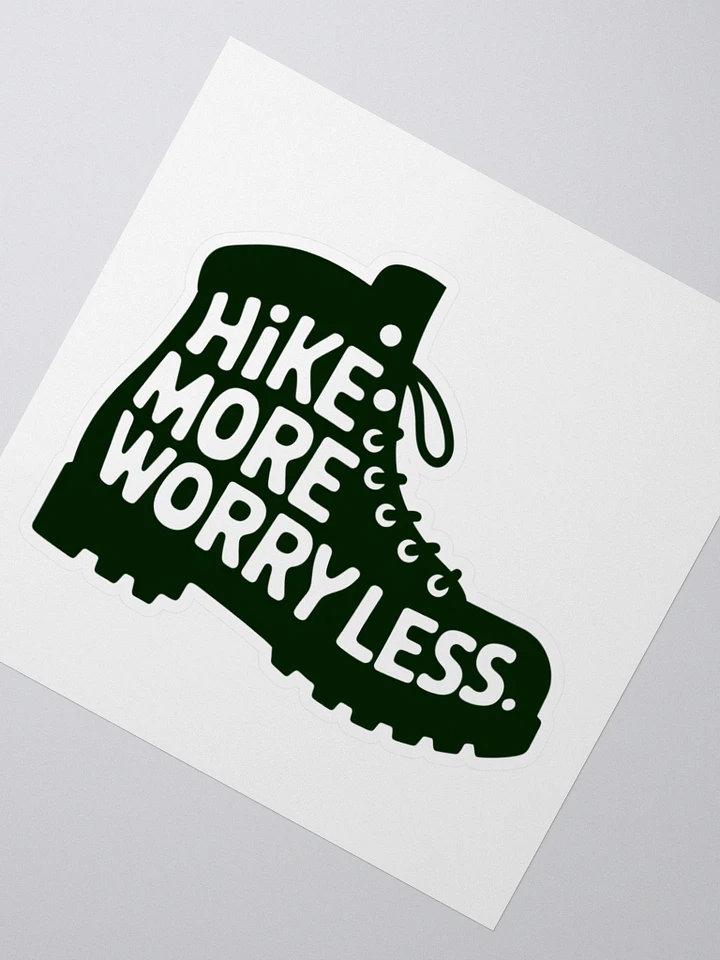 Hike More, Worry Less Sticker product image (6)