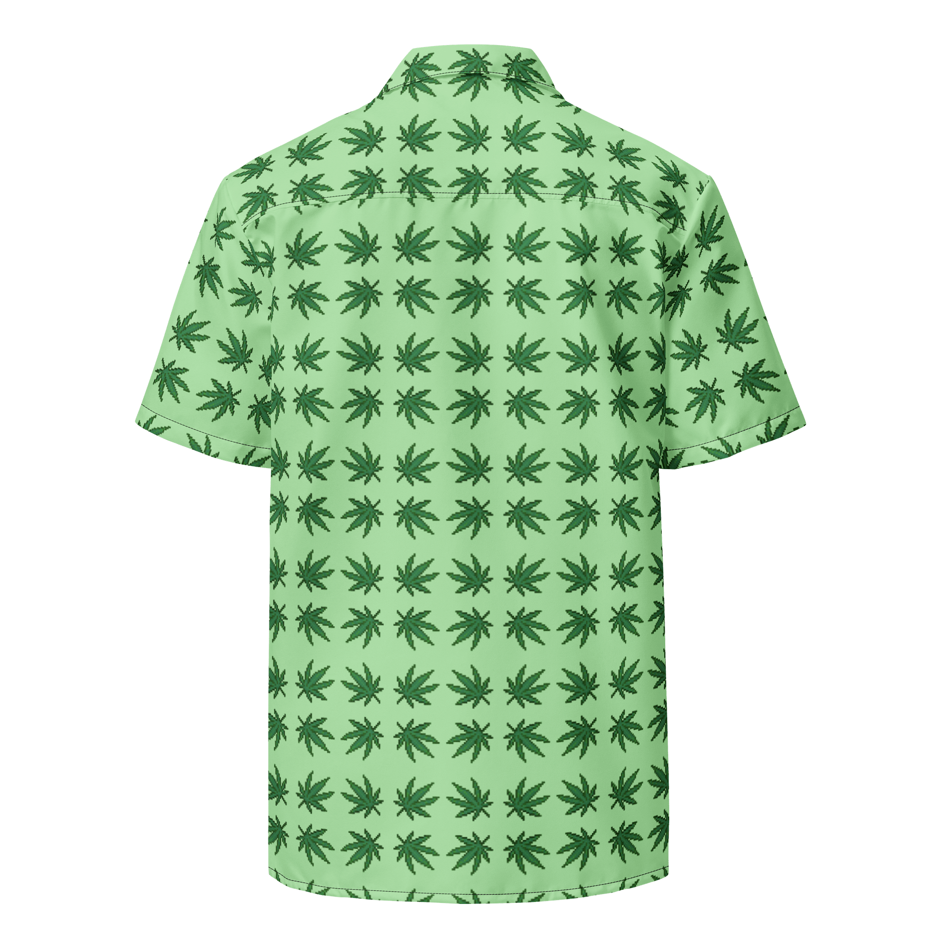 Weed Leaf Paradise Hawaiian Shirt product image (4)