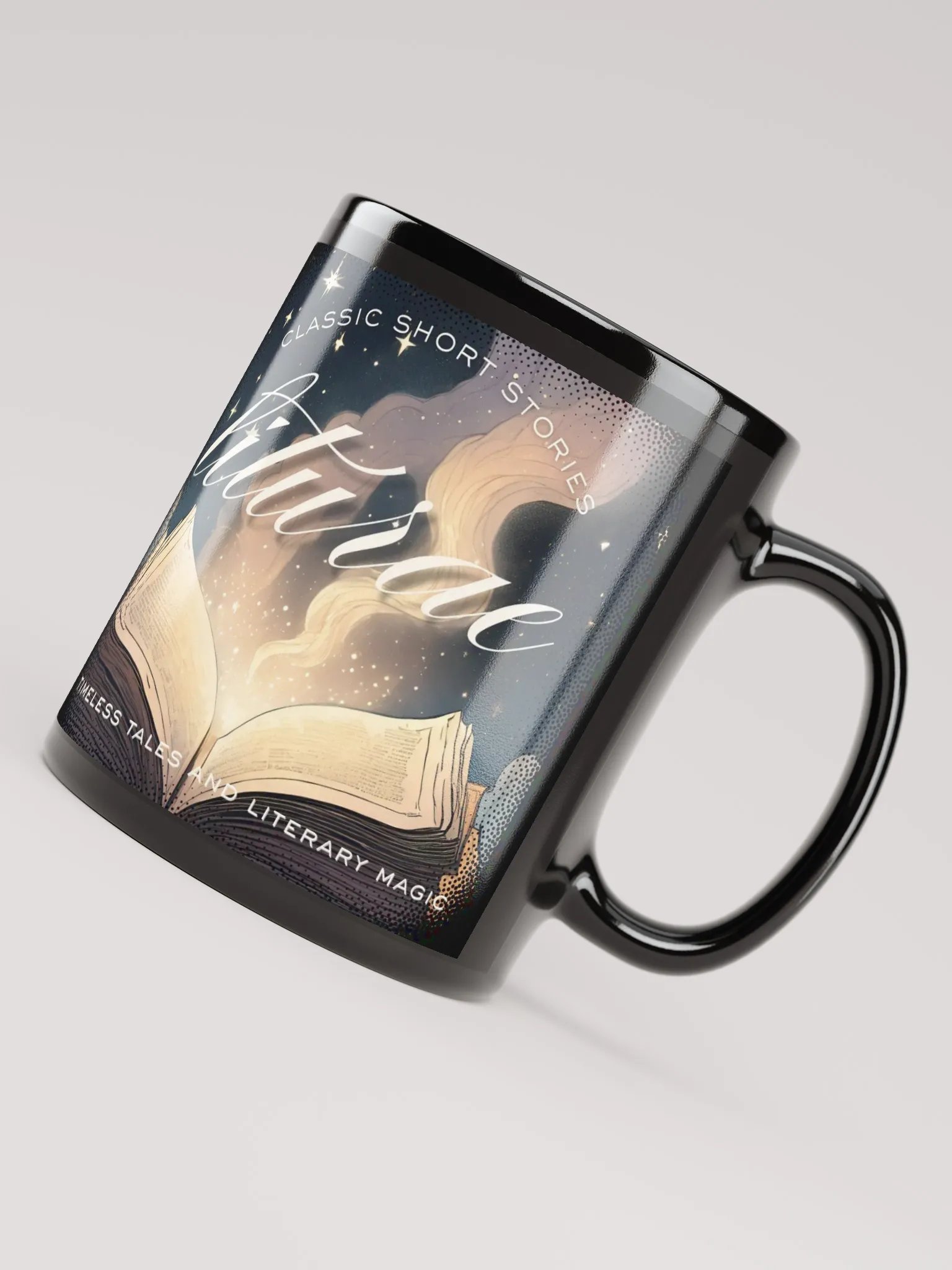 LITURAE Black Ceramic Mug product image (4)