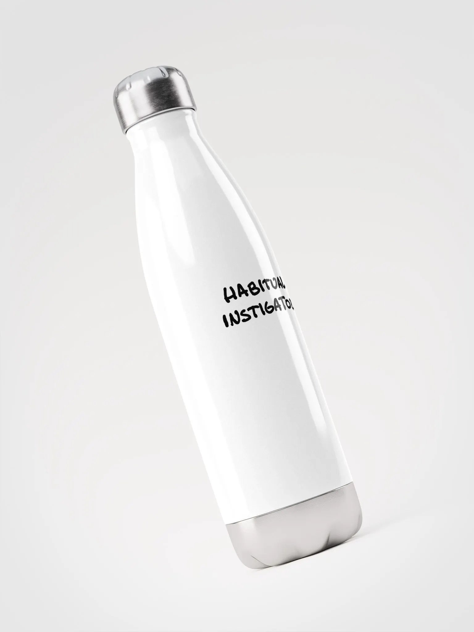 Habitual Instigator stainless steel water bottle product image (3)
